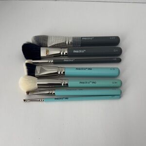 Mykitco Pro Makeup Brush Set - Gray and Blue